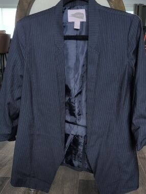 Forever 21  Navy Pinstripe Blazer